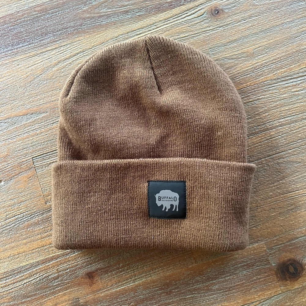 brown beanie